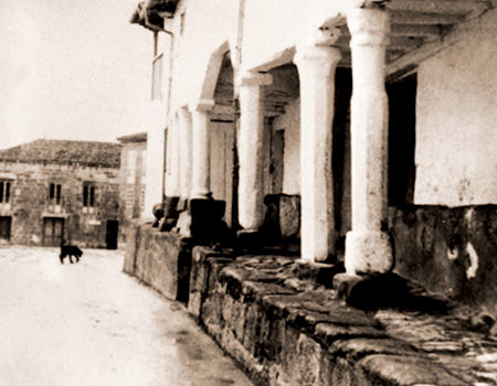 Antigo aspecto da Casona de Lemos