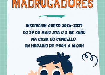 Aberto prazo de inscrición no Servizo Madrugadores